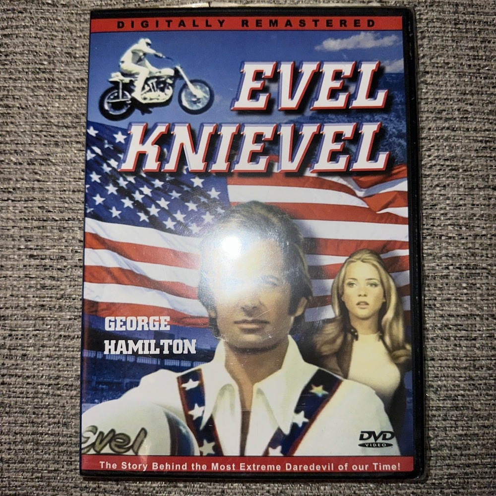 Evel Knievel‎ (DVD 2004) George Hamilton-Sue Lyon -Vic Tayback